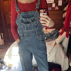 Perfect distressed overalls